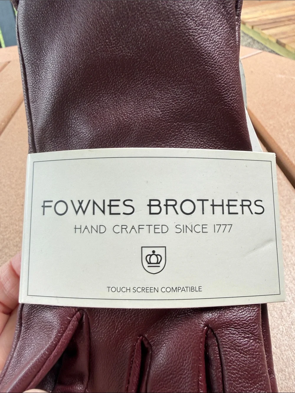 Fownes Brothers Leather Gloves NEW